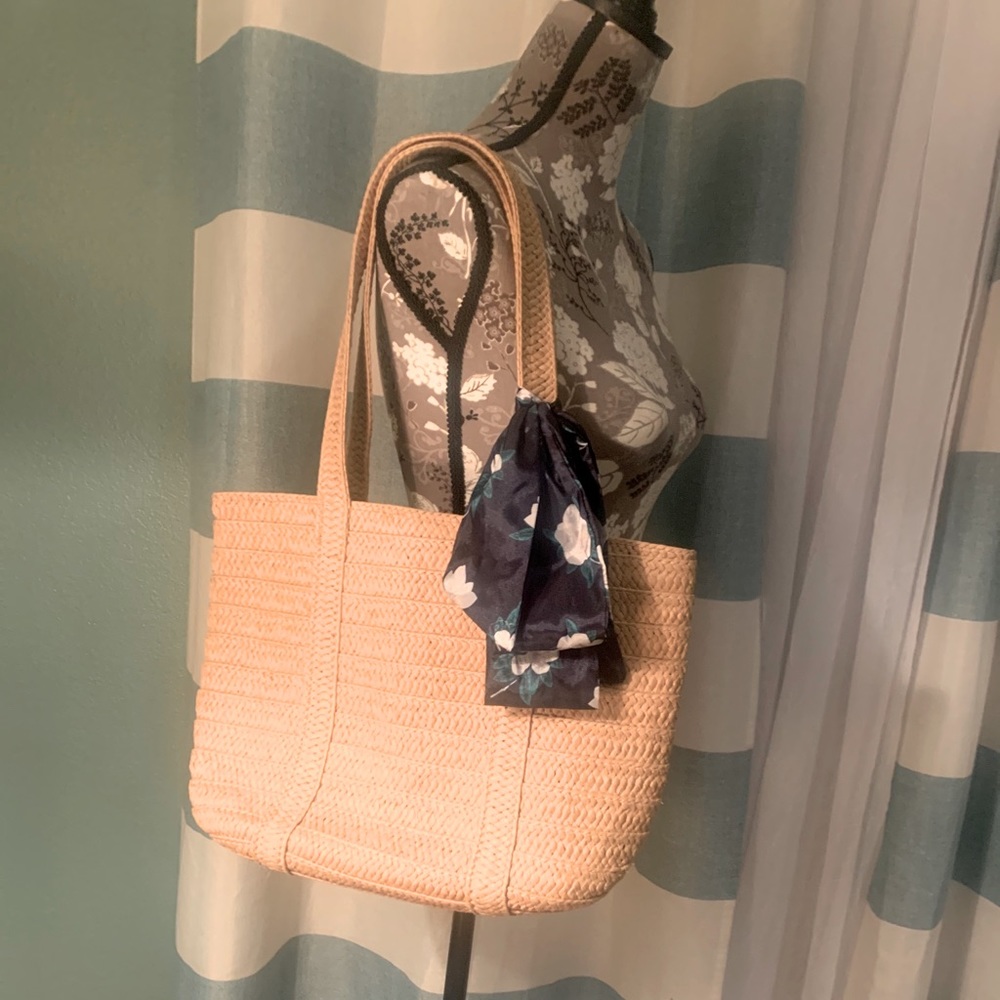Draper James woven tote bag - brand new